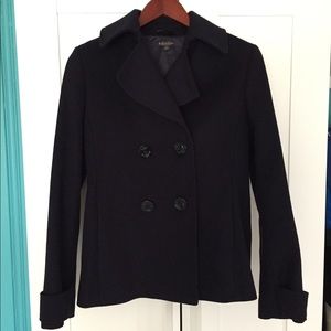 Women’s Brooks Brothers Navy Blue Peacoat